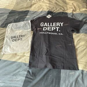 grey and white gallery dept. tee-shirt